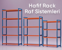 Hafif Rack Raf Sistemleri
